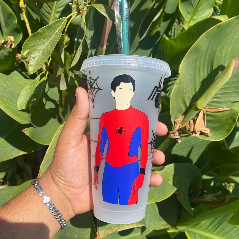 Spider-man Tom Holland Cup